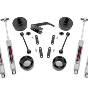 Rough Country 2.5 Inch Lift Kit Jeep Wrangler JK (2007-2018)