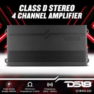 DS18 G1800.4 Amp (4-Channel)