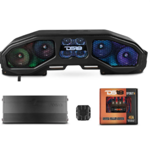 DS18 Jeep Gladiator & Wrangler JL/JT 2018-2023 Overhead Sound Bar Package With Vinyl Finish and Dream LED Lights 4 x 8" and 4 Tweeters (MADE IN USA)