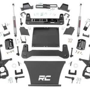 Rough Country 6 Inch Lift Kit Chevy Silverado 1500 4WD (2019-2024)